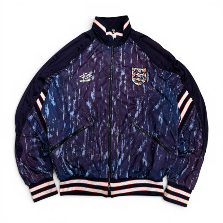 1993 Vintage England Umbro Navy Tracksuit Set (S)