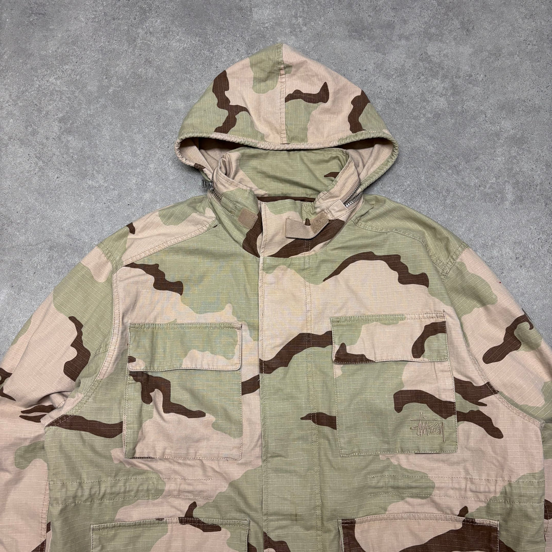 Stussy M65 Sand Camo Jacket (L)