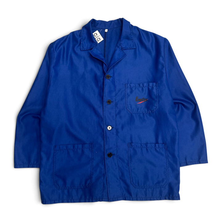 Vintage Distressed Blue French Chore Jacket (L)