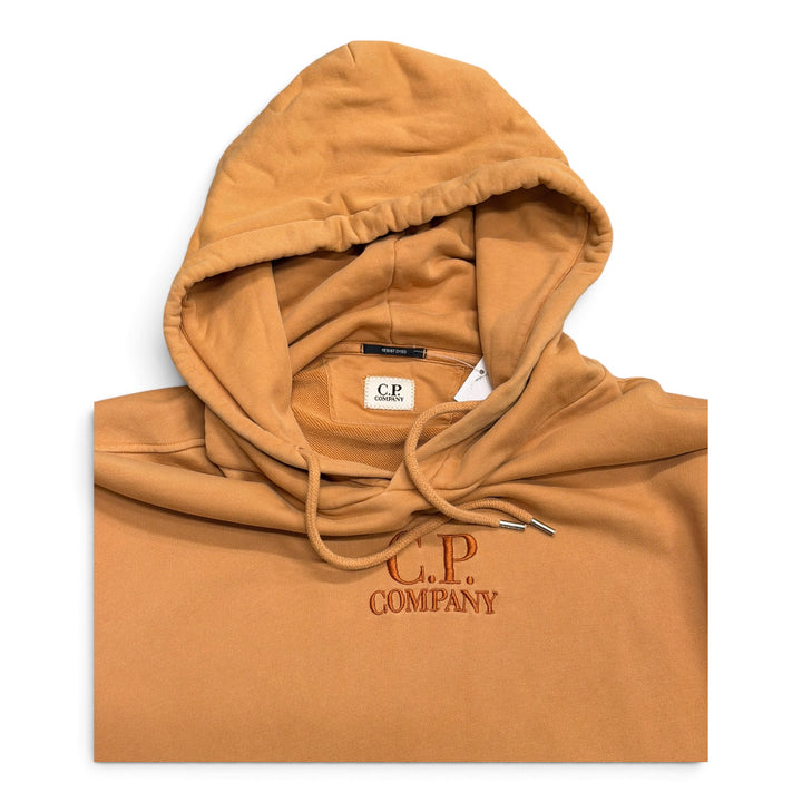 C.P Company Spell Out Hoodie Orange (L)