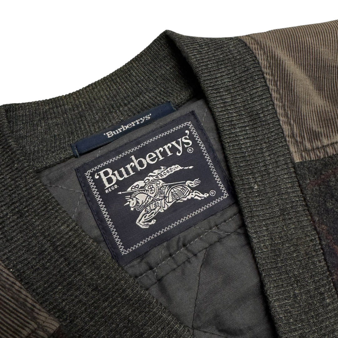Vintage Burberrys Button Up Cardigan Grey (M)