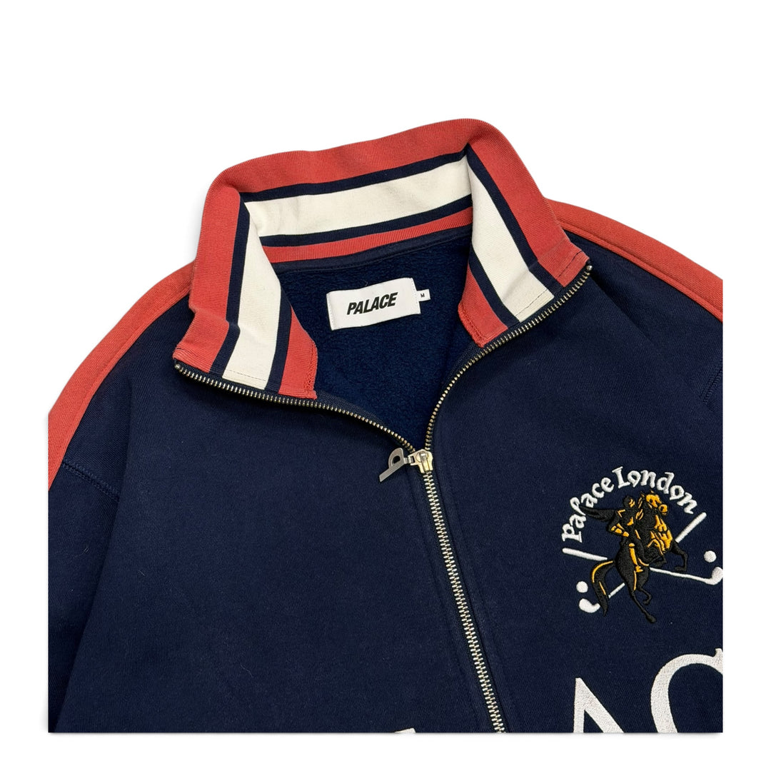 Palace Geezer Zip Funnel Navy Jumper (M)