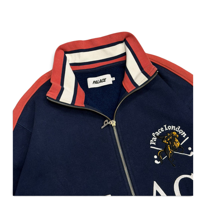 Palace Geezer Zip Funnel Navy Jumper (M)