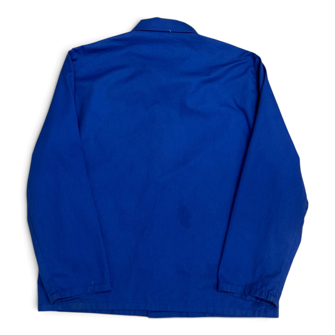 Vintage Distressed Blue French Chore Jacket (XL)