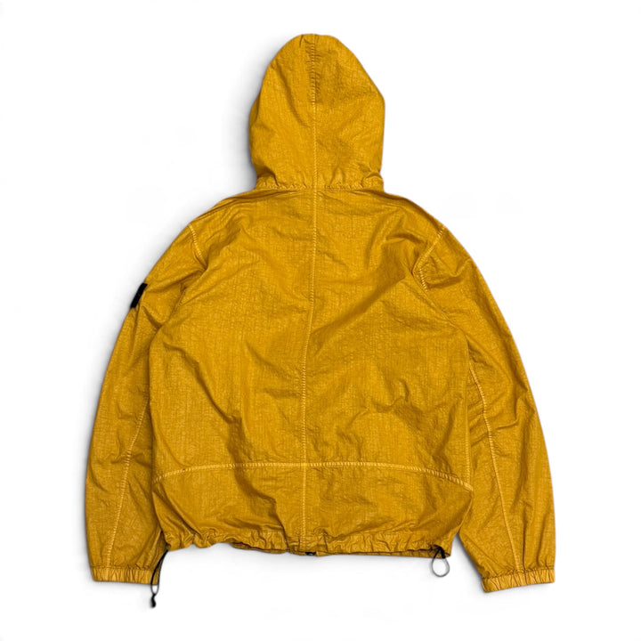 Stone Island Yellow Zip Up Hooded Jacket (L)