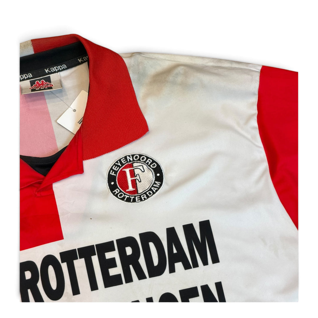 Vintage Kappa Feyenoord Red & Home Football Shirt (XXL)