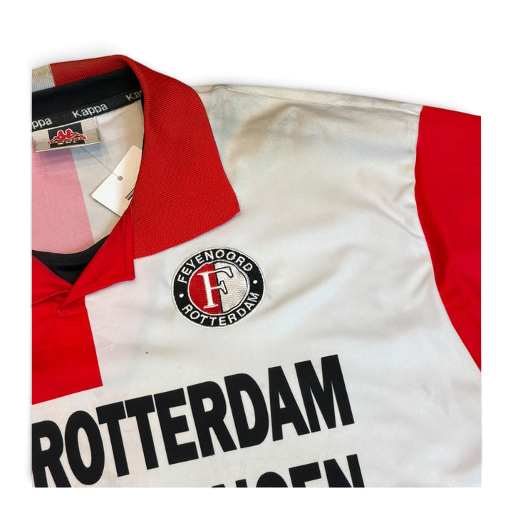 Vintage Kappa Feyenoord Red & Home Football Shirt (XXL)