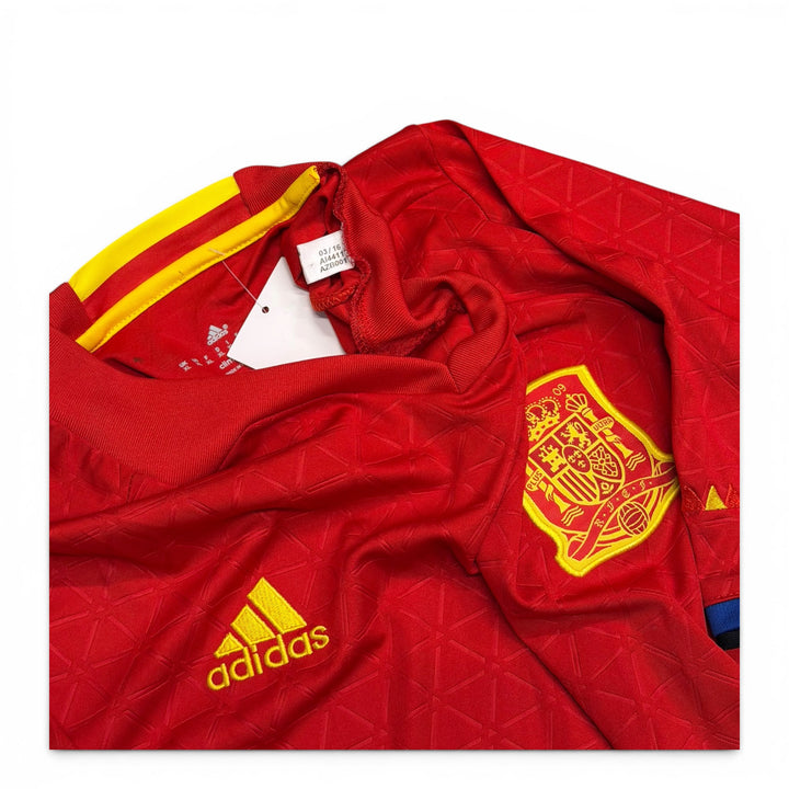 2016-17 Spain Home Football Shirt Red (XL)