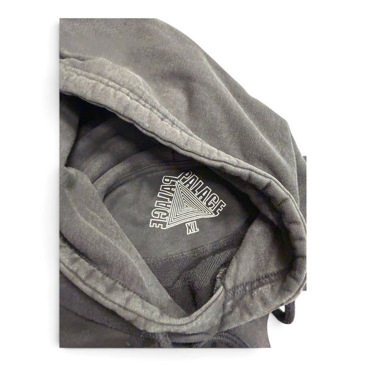 Palace Pipcular Graphic Hoodie Washed Black (XL)