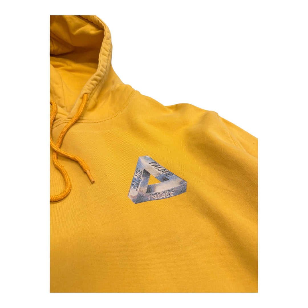 Palace Tri - Chrome Hoodie Yellow (XL)