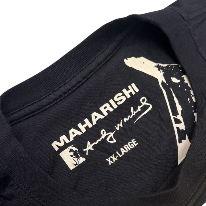 Maharishi Andy Warhol Black Cow Graphic T-Shirt (XXL)