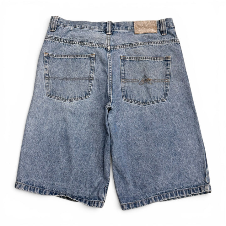 Vintage 90's Avirex Baggy Shorts Blue (36")