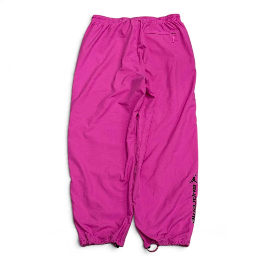 Supreme x Jordan Pink Tracksuit Bottoms (XL)