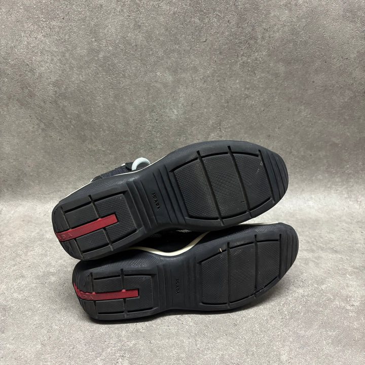 Prada Black America Cup High Top Trainers (UK5.5)