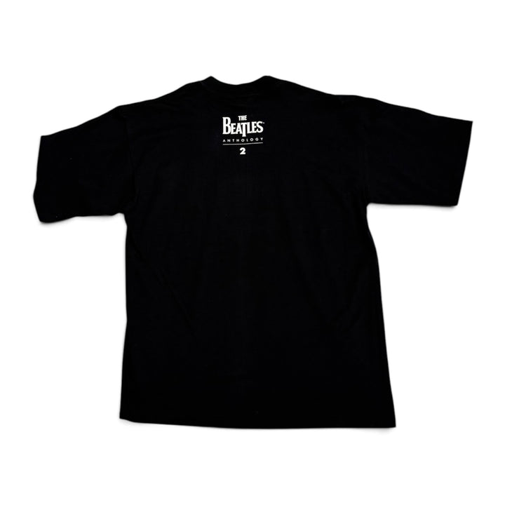 Vintage Beatles Graphic T shirt Black (XL)
