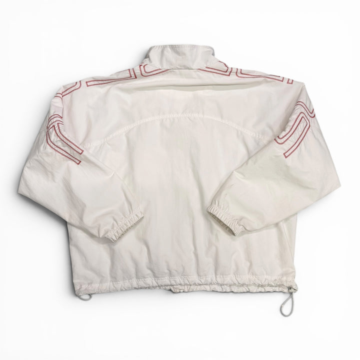 Supreme Spell Out Embroidered Track Jacket White (M)