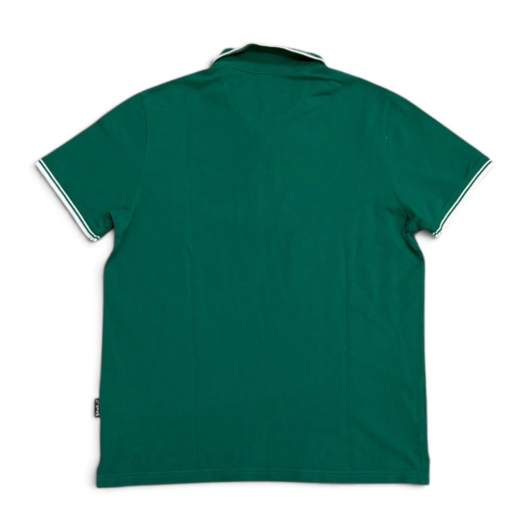 Vintage Schott Polo T shirt Green (L)