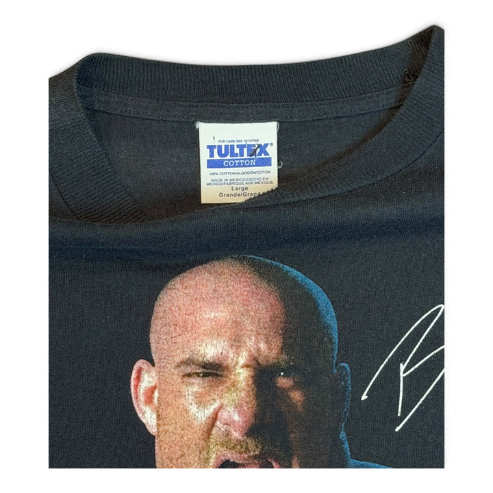 Vintage WCW Goldberg Black Graphic T-Shirt(L)