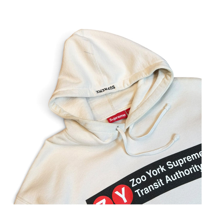 Supreme x Zoo York Cream Pullover Hoodie (L)