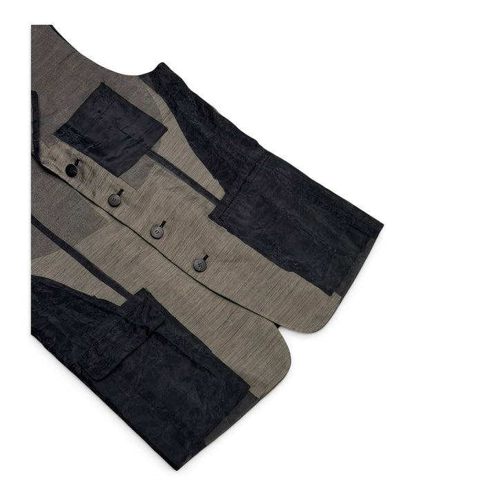 Vintage Issey Miyake Runway  Gillet Grey (XL)