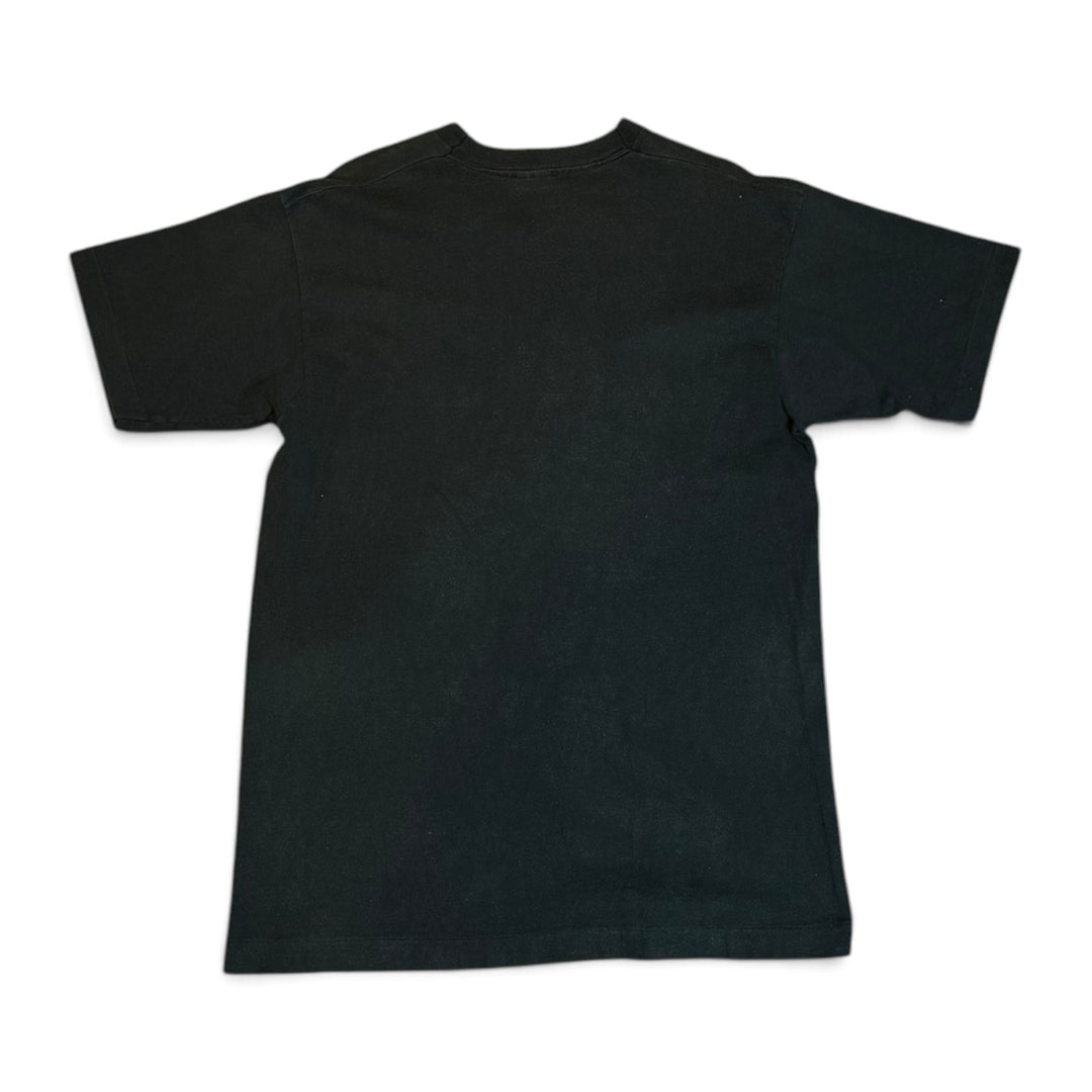 90's Vintage Chicago Bulls Black Graphic T-Shirt (L)