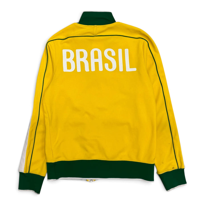 Nike Brazil Yellow & Green Tracksuit Jacket (S)