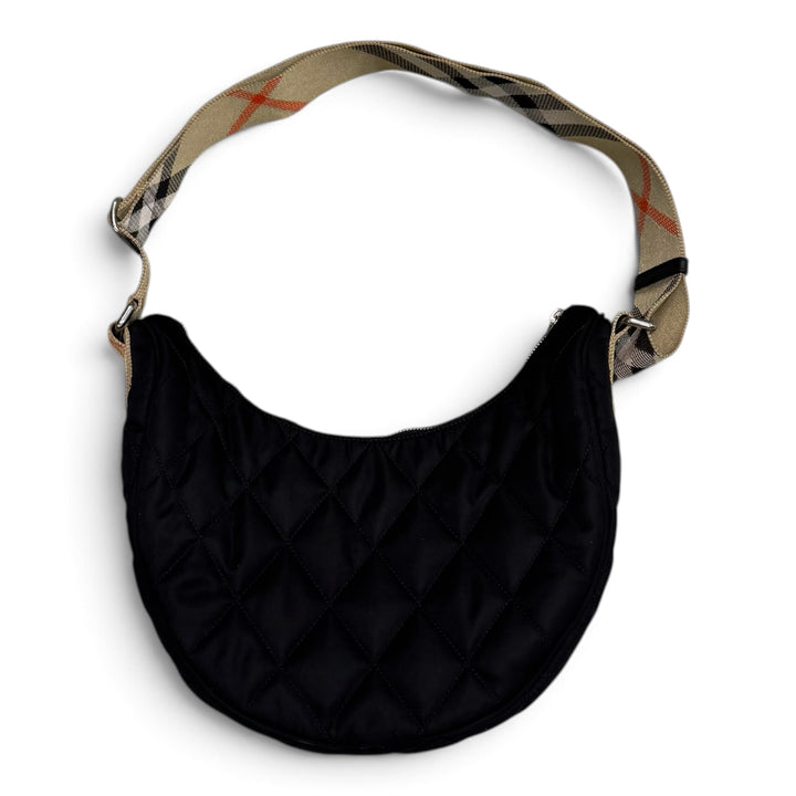 Burberry Women's Horseshoe Cross Bag Black