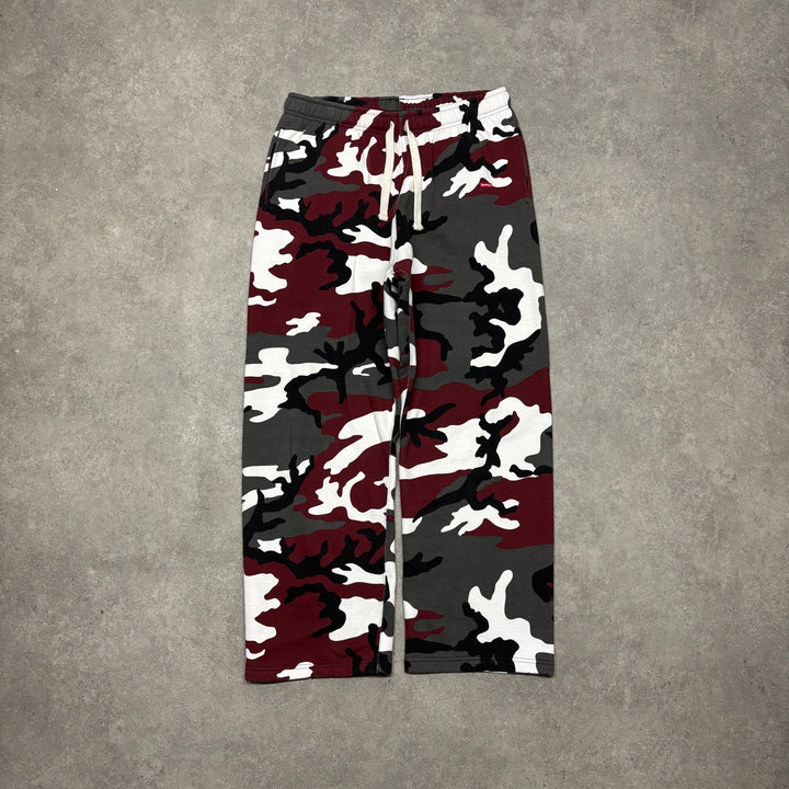 Supreme Red Camo Tracksuit Bottoms (L)