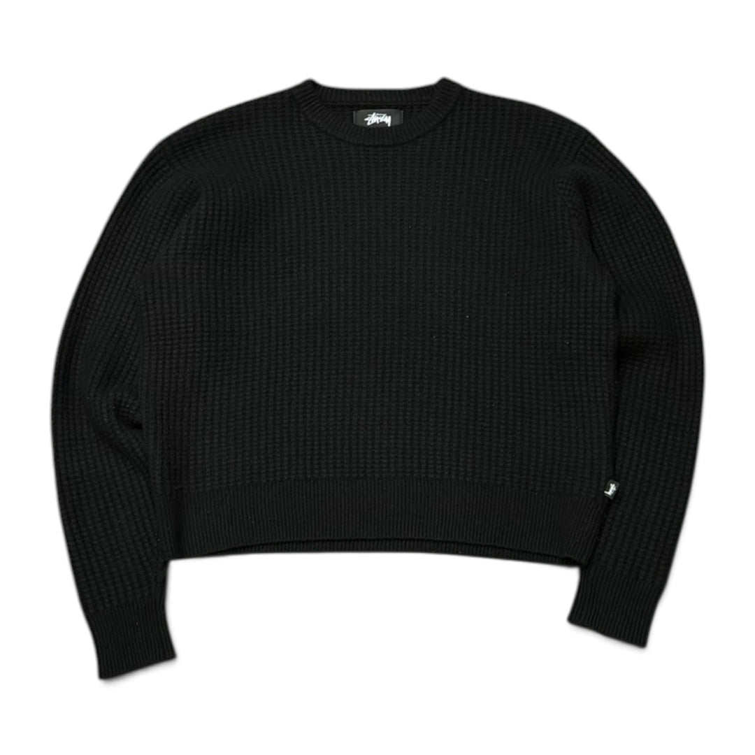 Stussy Black Cashmere Knitted Jumper