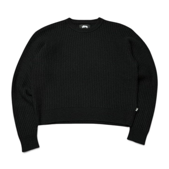 Stussy Black Cashmere Knitted Jumper