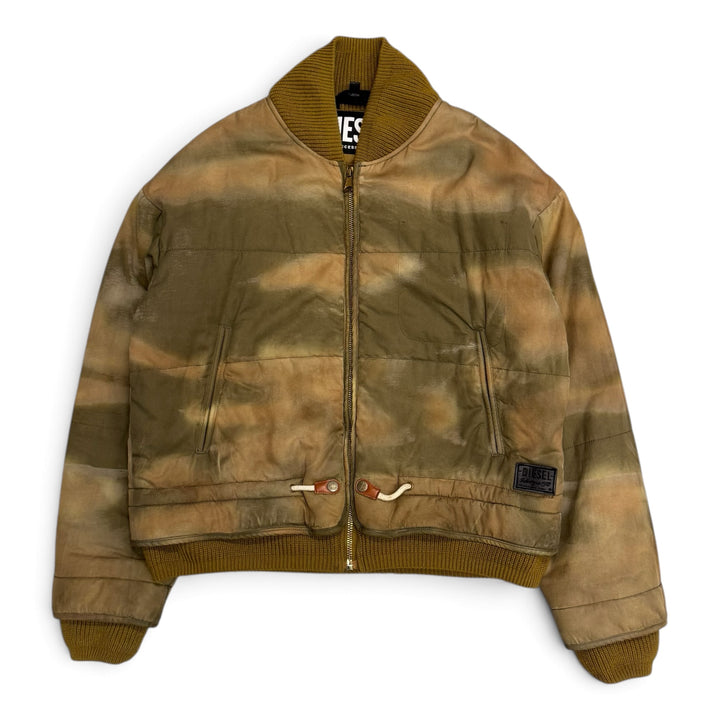 Diesel W - Spleak A - Jacket A Padded Bomber Jacket Brown (L)