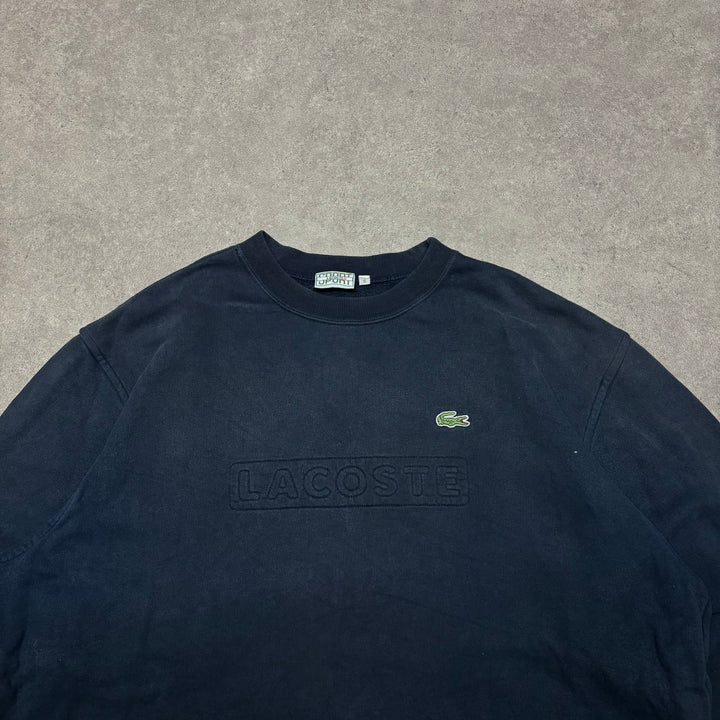Vintage Lacoste Sport Navy Sweatshirt (L)