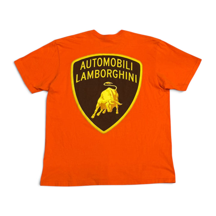 Supreme Lamborghini Graphic T shirt Orange (XXL)