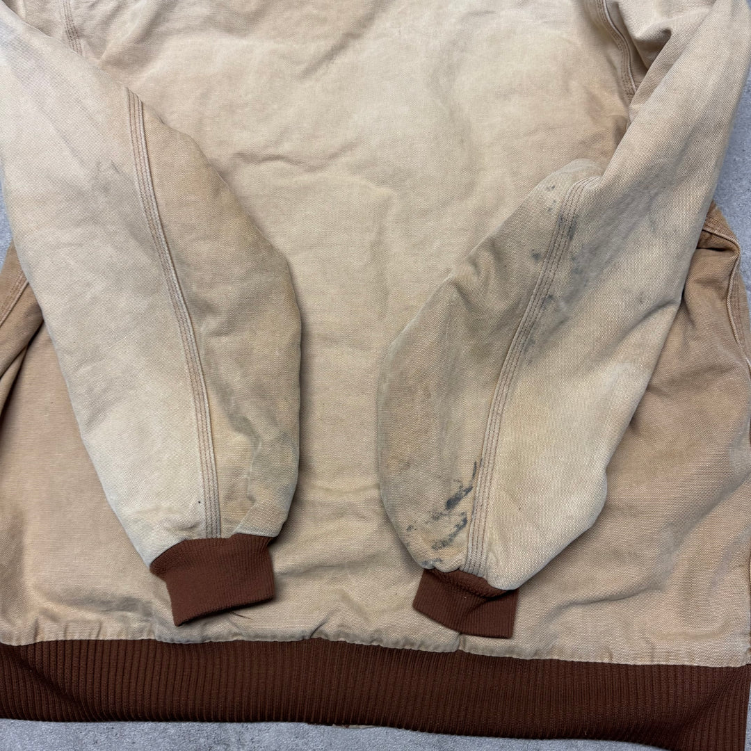 Vintage Carhartt Tan Active Workman Jacket (XXL)