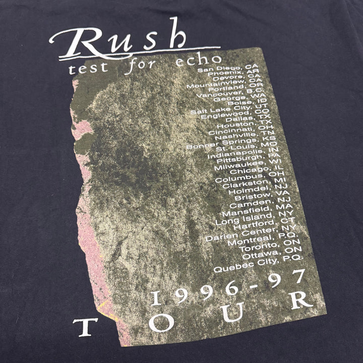 Vintage Rush Test Of Echo T-Shirt 1996-97 Tour (XXL)