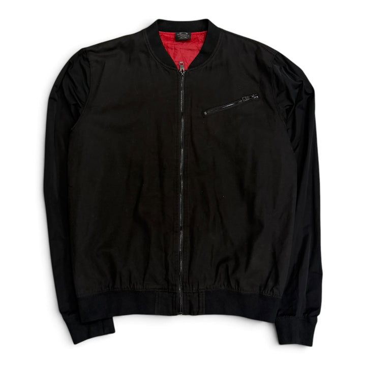 Vintage Oakley Bomber Jacket Black (XL)