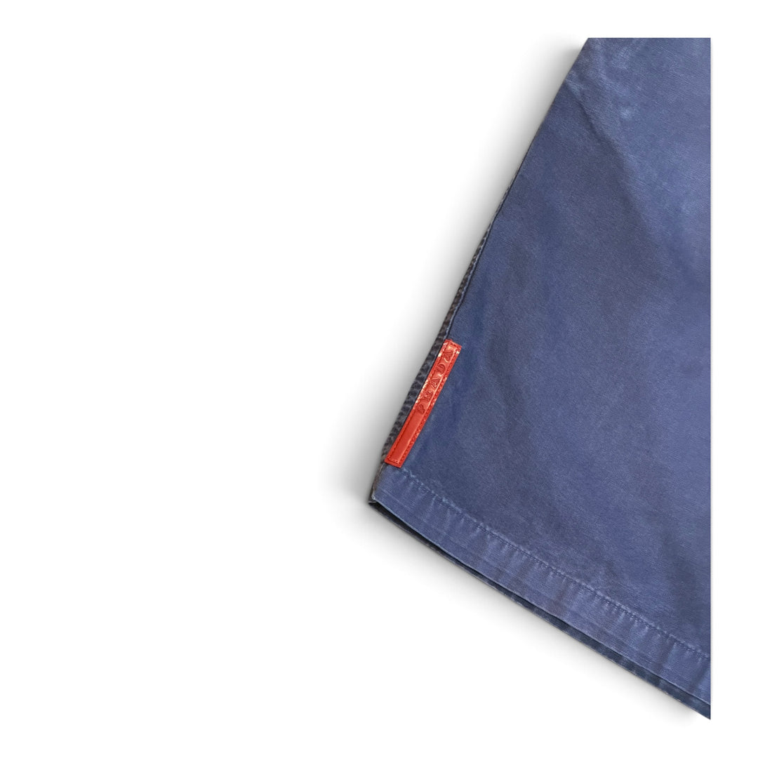 Vintage Prada Navy Faded Chino Shorts (34)