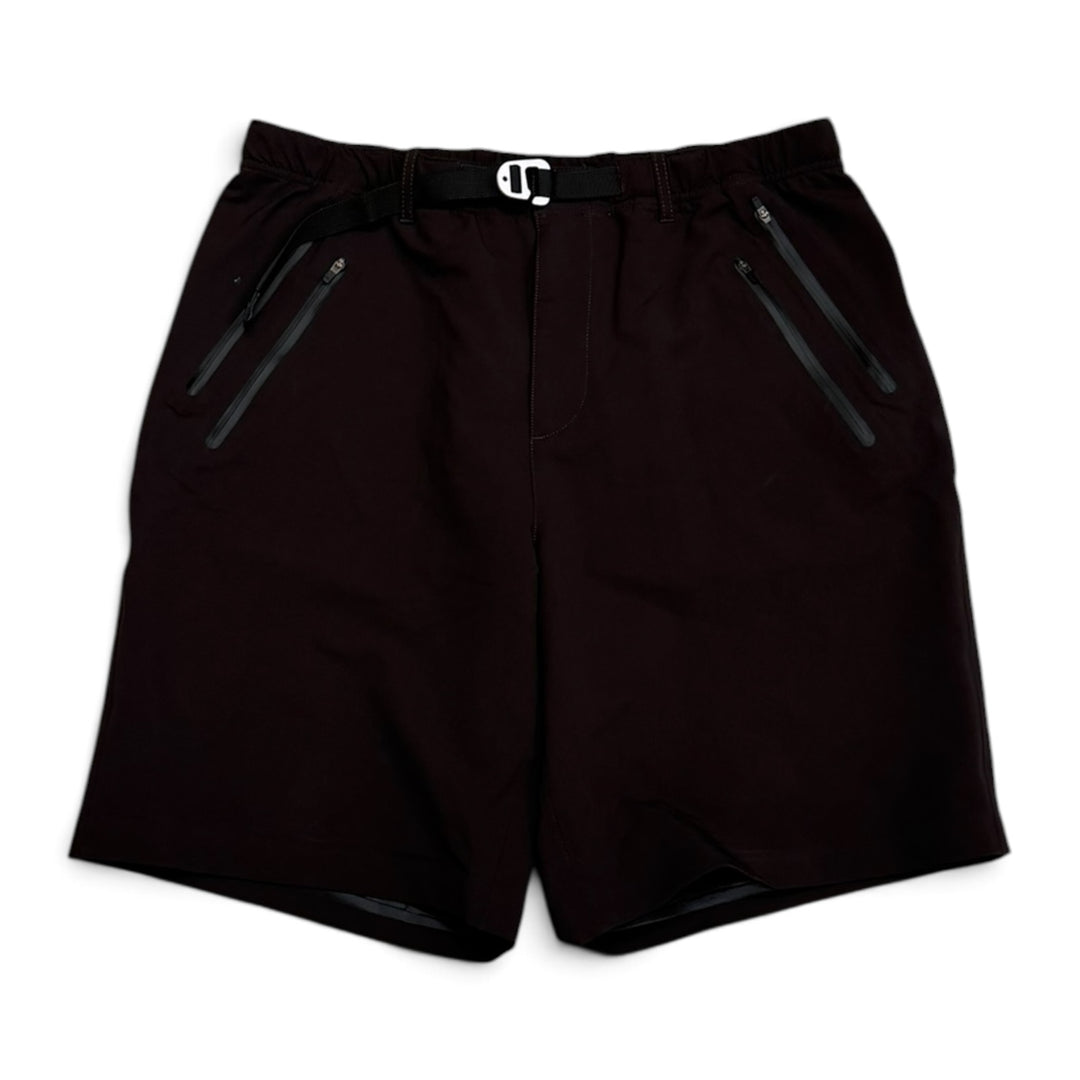 Purple Mountain Observatory Dark Purple Tech Shorts (L)