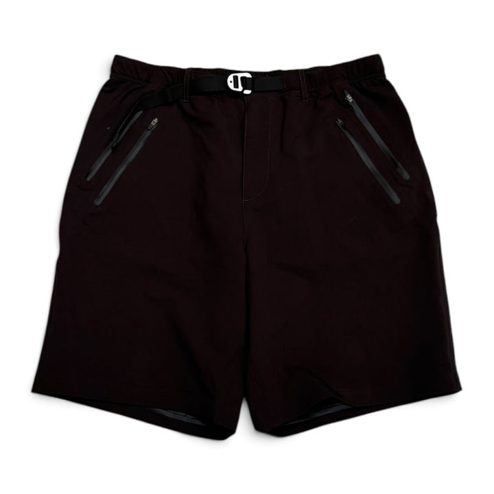 Purple Mountain Observatory Dark Purple Tech Shorts (L)