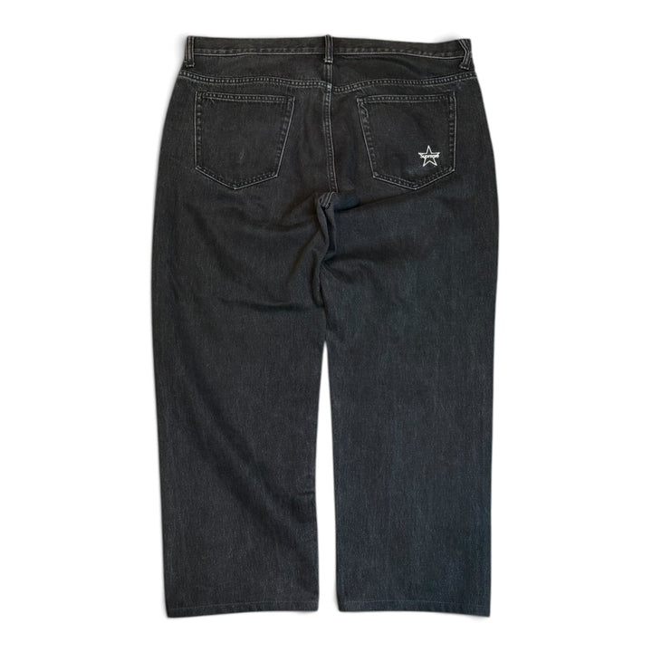 Supreme Star Logo Black Denim Jeans (36)
