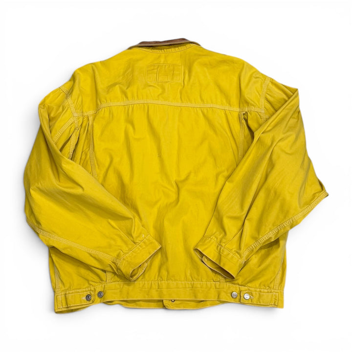 Vintage Diesel Industry Yellow Trucker Jacket (XXL)