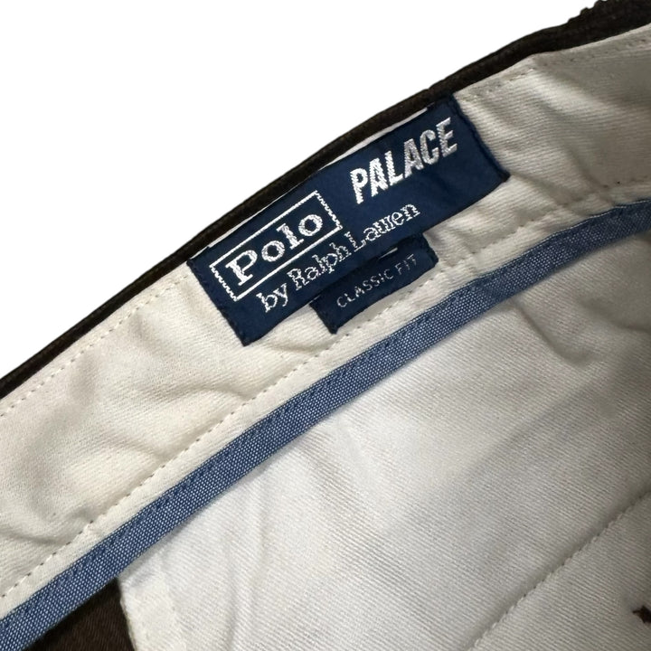Palace x Ralph Lauren Brown Corduroy GTI Trousers (34)