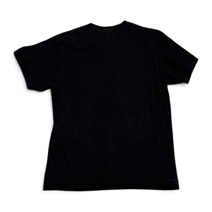 Vintage Awake Wise Men Silent Graphic T shirt Black (L)