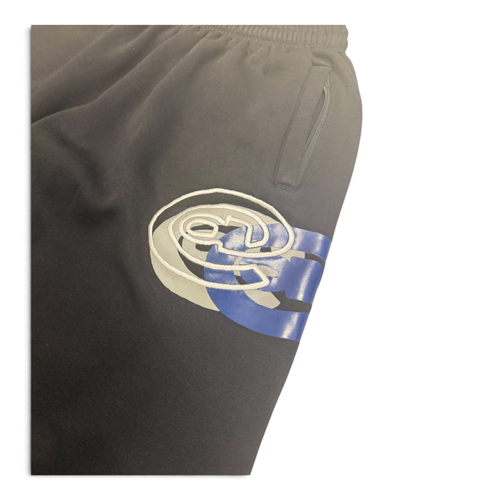 Always Do What You Should Do 3@ Jogger Shorts Black (XXL)