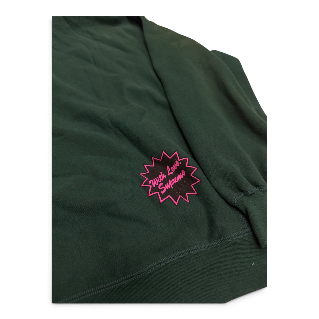 Supreme Jamie Reid Fuc'' All Hoodie Green (L)