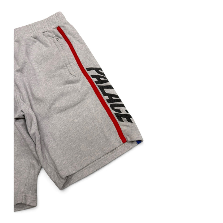 Palace Grey Spell Out Jersey Shorts (XL)