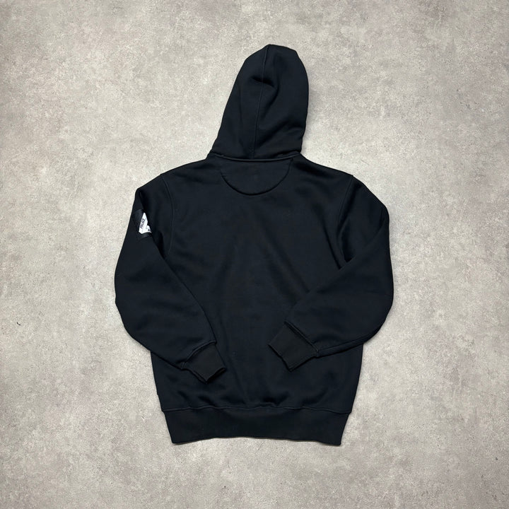 Palace Black Facemask Thermal Full Zip Hoodie (L)