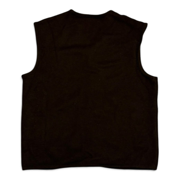 90’s Vintage Burberry Brown Sweater Vest