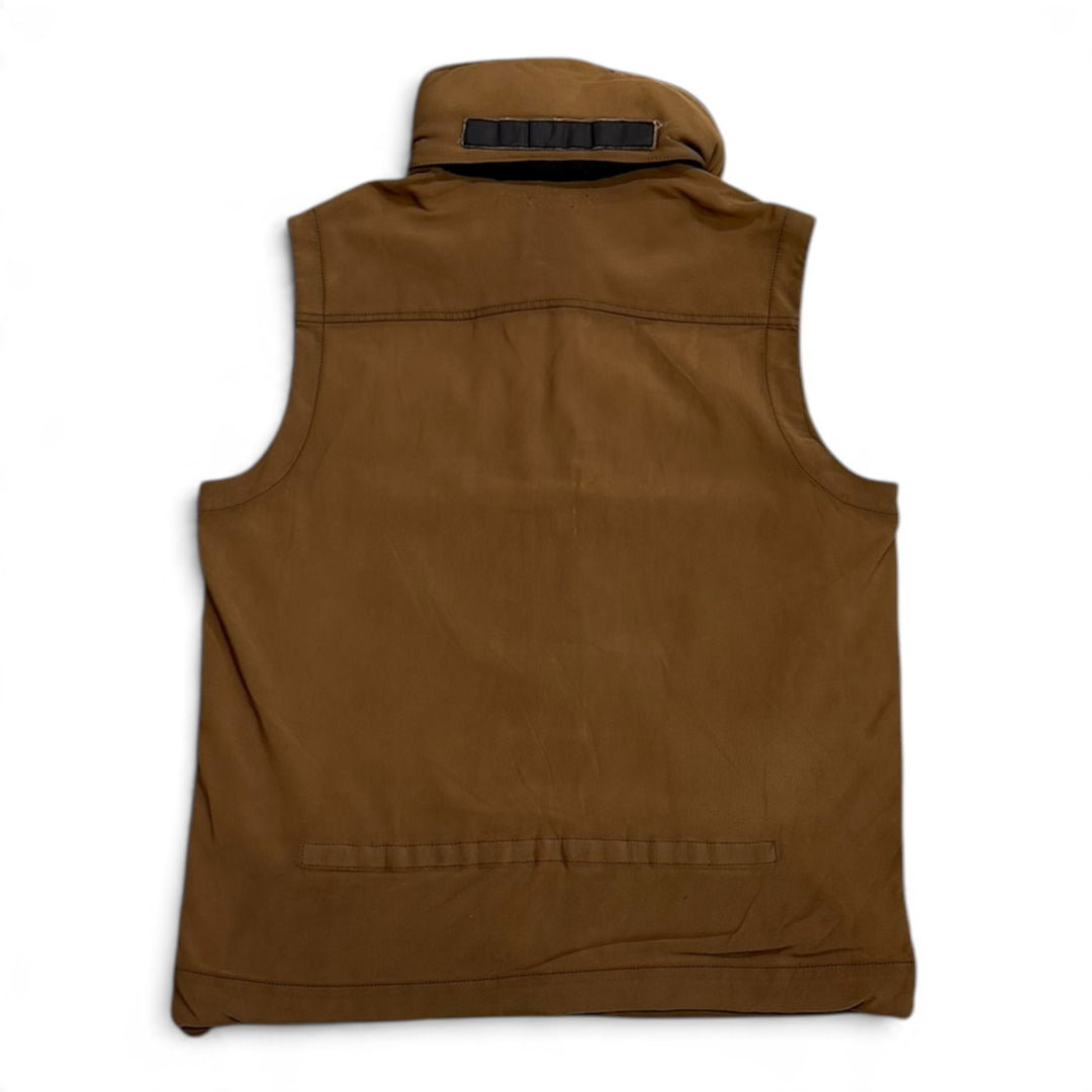 Prada Sport AW01 Modular Multi-pocket Brown Ski Vest (XL)