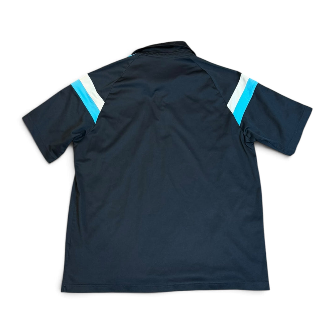 00's Vintage Adidas Chelsea Navy Polo Shirt (XL)